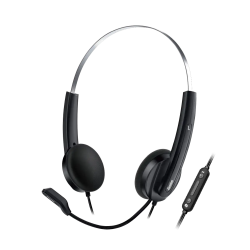 GENIUS  HS-220U Black USB 2.4m HS-220U