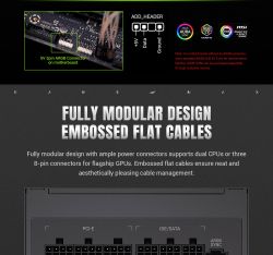 Блок живлення GAMEMAX RGB 1050G - Картинка 22