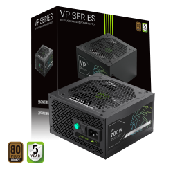 GAMEMAX Блок живлення 700W, 80+ Bronze, fan 120mm PCIe 5. 1 & ATX3.1, Native 12V-2x6 OPP/OVP/UVP/OCP/SCP/OT VP 700S BK - Картинка 9