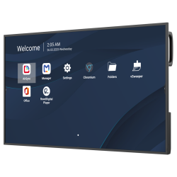 VIEWSONIC 43"UHD РК дисплей, 500nits, 5000:1, 8G RAM/32GB, H DMI-IN*3, HDMI-OUT*1, USB-A*2, USB-C*1, Audio in*1 CDE4331-1C - Картинка 2