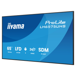 IIYAMA 64.5" 16:9 IPS РК дісплей, 3840х2160, 24/7, 500 кд /м2, ОС Android 11, 3xHDMI 2.0/1xDP/1xDP Out/2xUS LH6575UHS-B2AG - Картинка 3