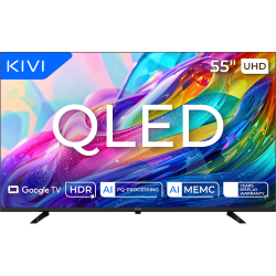 KIVI  55", QLED, UHD, Google TV  55U820KB