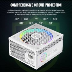 Блок живлення GAMEMAX RGB 1050G WH - Картинка 5