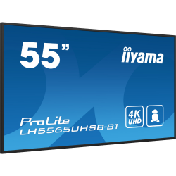 IIYAMA 54.6" 16:9 IPS РК дісплей, 3840х2160, 24/7, 800 кд /м2, ОС Android 11, 2xHDMI 2.0/1xDP/2xUSB 2.0, SP LH5565UHSB-B1 - Картинка 2
