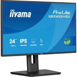 IIYAMA 23.8" 16:9 IPS РК монітор, 1920х1080, 3 мс (GTG), 120 Гц, 300 кд/м2, AdaptiveSync, 1xHDMI 1.4/1xDP 1 XB2492HSU-B1 - Картинка 2