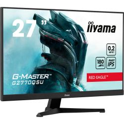 IIYAMA 27" 16:9 Fast IPS РК ігровий монітор, 2560х1440, 0 ,2 мс (MPRT), 180 Гц, Adaptive Sync, 1xHDMI 1.4/1x G2770QSU-B6 - Картинка 2