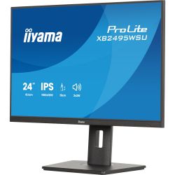 IIYAMA 23.8" 16:10 IPS РК монітор, 1920х1200, 4 мс (GTG), 100 Гц, 350 кд/м2, 1xHDMI 1.4/1xDP 1.2/3xUSB 3.2/ XB2495WSU-B1 - Картинка 6