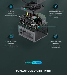 ���� �������� GAMEMAX GS-850G Black - �������� 12