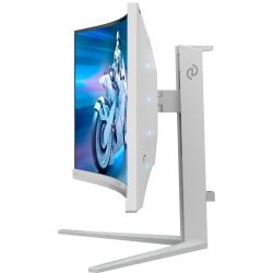 PHILIPS Монітор ігровий вигнутий VA 34",3440*1440,180 Гц,б ілого кольору 34M2C5501A/00 - Картинка 5