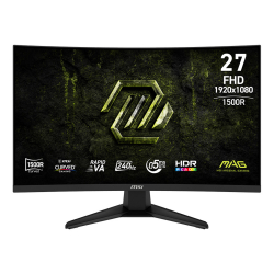 MSI  VA 27" FHD (1920 x 1080) Curved 1500R 0.5m s 240Hz 178/178 2*HDMI/DP  MAG 275CF X24