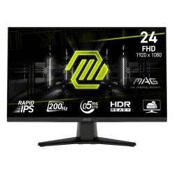 MSI  IPS 23.8" FHD (1920 x 1080) 0,5ms 200Hz 17 8/178 /DP/HDMI  MAG 242F