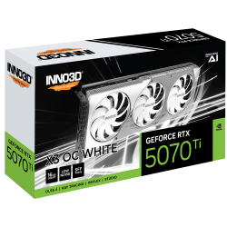 ³ INNO3D RTX 5070 Ti X3 OC WHITE (N507T3-16D7X-176068W) -  3