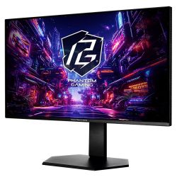 ASROCK iгровий монiтор 27" QD-OLED Flat 240Hz 0.03ms QHD (2560 x 1440) 2xHDMI(2.1) 1xDP(1.4) 1xHP Pivot PGO27QSA - Картинка 3