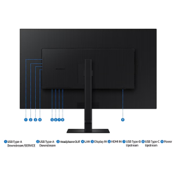 SAMSUNG Монітор 4K VA 37",3840*2160,60 Гц,HDMI,DP,USB-C
LS37D802UAIXCI - Картинка 9