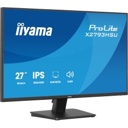 IIYAMA 27" 16:9 IPS РК монітор, 1920х1080, 1 мс (MPRT), 1 20 Гц, 350 кд/м2, Adaptive Sync, 1xHDMI 1.4/1xDP 1 X2793HSU-B1 - Картинка 5