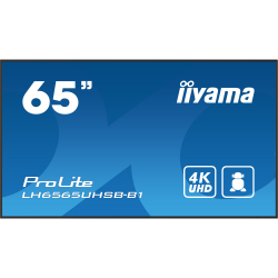 IIYAMA 64.5" 16:9 IPS  , 38402160, 24/7, 800  /2,  Android 11,  2xHDMI 2.0/1xDP/2xUSB 2.0, SP LH6565UHSB-B1