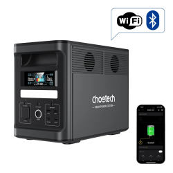 ������� ������� ������� Choetech 1800W parallel e nergy storage UPS portable power station with APP Choetech 1800W PS Wifi (BS065)