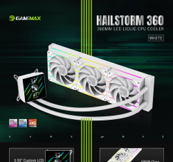 ������� �������� ����������� GAMEMAX HAILSTORM 360 WH - �������� 14