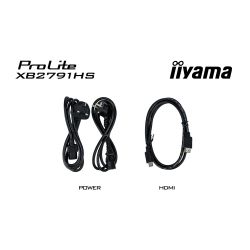 IIYAMA 27" 16:9 IPS РК монітор, 1920х1080, 1 мс (MPRT), 1 20 Гц, 350 кд/м2, Adaptive Sync, 1xHDMI 1.4/1xDP 1 XB2791HS-B1 - Картинка 19