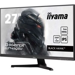 IIYAMA 27" 16:9 ігровий IPS РК монітор, 2560х1440, 1 мс ( MPRT), 100 Гц, 300 кд/м2, Adaptive Sync, 1xHDMI 2. G2745QSU-B2 - Картинка 5