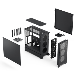 Корпус FRACTAL DESIGN Pop 2 Air Black Solid (FD-C-POA2A-01) - Картинка 6