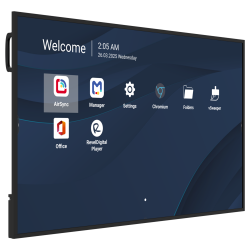 VIEWSONIC 65" UHD РК дисплей, 500nits, 5000:1, 8G RAM/32GB, OPS slot*1, HDMI-IN*3, HDMI-OUT*1, USB-A*2, USB-C* CDE6531-1C - Картинка 2