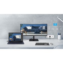 ASUS Монітор вигнутий VA 34",3440*1440,100 Гц,USB-C VA34VCPSR - Картинка 10