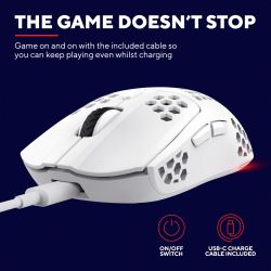 TRUST Бездротова Мишка GXT 929W Helox Ultra-lightweight Wireless Gaming Mouse 6400 Dpi GXT 929W Helox - Картинка 10