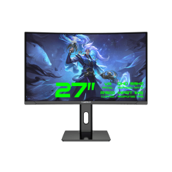 GAMEMAX  27 TFT 2560*1440@165Hz16:9PixelPitch0.233 1(H)*0.2331(W)Frequency70-215KHzVFrequency48-165HZ GMX27C165Q