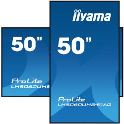 IIYAMA 49.5" 16:9 IPS РК дісплей, 3840х2160, 500 кд/м2, 2 4/7, ОС Android 11, 3xHDMI 2.0/1xRS-232c/1xLAN/2xU LH5060UHS-B1AG - Картинка 4