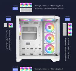 Корпус GAMEMAX HYPE-A White - Картинка 18