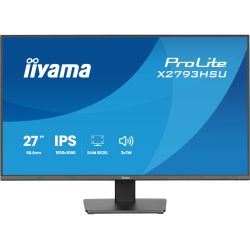 IIYAMA 27" 16:9 IPS �� �������, 1920�1080, 1 �� (MPRT), 1 20 ��, 350 ��/�2, Adaptive Sync, 1xHDMI 1.4/1xDP 1 X2793HSU-B1