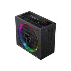 GAMEMAX Блок живлення ATX 3.1 & PCIe5.1_ 1300W, 80+ Platin um,RGB Smart fan 140mm,fully modular ,Japanese 10 RGB PRO 1300P - Картинка 5