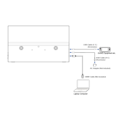 IIYAMA 15.6" 16:9 портативний IPS РК монітор, 3мс, Adapti veSync, 1xminiHDMI 1.4/2xUSB C (PD до 15 Вт), SP ( P1671HSC-B1 - Картинка 19