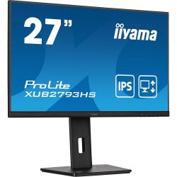 IIYAMA 27" 16:9 IPS РК монітор, 1920х1080, 1 мс (MPRT), 3 00 кд/м2, 100 Гц, Adaptive Sync, 1xHDMI 1.4/1xDP XUB2793HS-B7 - Картинка 3