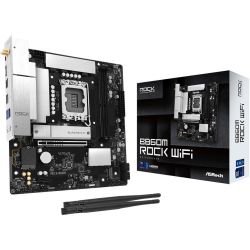 ASROCK M���������� ����� s1851 Intel B860 2xDDR5 DP/HDMI  2xM.2 2.5GbE LAN mATX  B860M ROCK WIFI - �������� 2