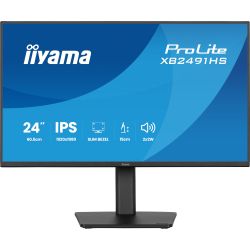 IIYAMA 23.8" 16:9 IPS �� �������, 1920�1080, 1 �� (MPRT),  120 ��, 350 ��/�2, Adaptive Sync, 1xHDMI 1.4/1xDP XB2491HS-B1