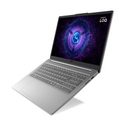 LENOVO ноутбук 15.6FM/i5-12450HX/16/512/RTX 4050 6GB/DOS/ BL/Luna grey LOQ 15IAX9E - Картинка 9