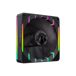 GAMEMAX ����� ��� ������� 120��  3pin AURA (M/F)&4pin PWM  Air Flow66.89 CFM Static Air Pressure2.62mm - H2ON Tornado T12 ARGB-R - �������� 8