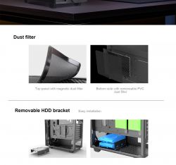 Корпус GAMEMAX Black Diamond CP - Картинка 31