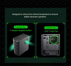 Корпус GAMEMAX Black Diamond CP - Картинка 20