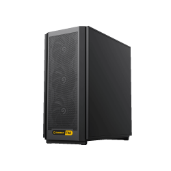 GAMEMAX Корпус комп'ютерний Midi ATX без блока живлення X,M-ATX,ITX. (Support BTF),Tempered Glass,Mesh,USB F46 Dark - Картинка 2