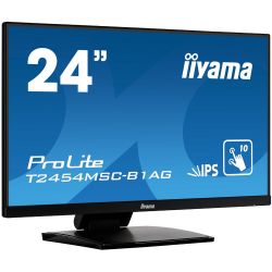 IIYAMA 23.8" 16:9 IPS сенсорний РК монітор, 1920х1080, 75 Гц, проекційно-ємністная технологія, 1xHDMI/2xUSB T2454MSC-B2AG - Картинка 5