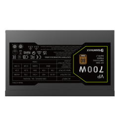 GAMEMAX Блок живлення 700W, 80+ Bronze, fan 120mm PCIe 5. 1 & ATX3.1, Native 12V-2x6 OPP/OVP/UVP/OCP/SCP/OT VP 700S BK - Картинка 10