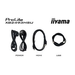 IIYAMA 27" 16:9 IPS РК монітор, 1920х1080, 1 мс (MPRT), 1 20 Гц, 350 кд/м2, Adaptive Sync, 1xHDMI 1.4/1xDP 1 XB2493HSU-B1 - Картинка 23