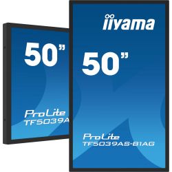 IIYAMA 49.5" 16:9  ��������� IPS UHD �� ������, 24/7,  5 00 ��/�2,  ����������-�������� ���������, �� Andr TF5039AS-B1AG - �������� 5