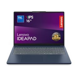 LENOVO ноутбук 16FM/i5-13420H/16/512/Intel HD/DOS/BL/Cosm ic blue IdeaPad Slim 3 16IRH10 - Картинка 1