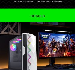 Корпус GAMEMAX White Diamond CP - Картинка 29