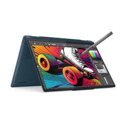 LENOVO ноутбук 14WUXGAT_OLED/U7-155H/16/1TB SSD/Intel HD/ W11/BL/Pen/Tidal teal Yoga 7 2 in 1 14IML9 - Картинка 11
