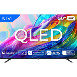 KIVI  50", QLED, UHD, Google TV  50U820KB